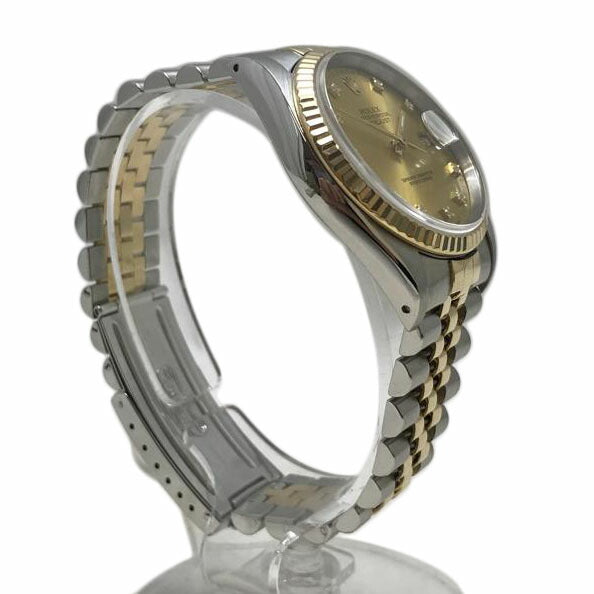 ROLEX ロレックス/デイトジャスト 10P 旧ダイヤ/16233G//X60*********/ABランク/51