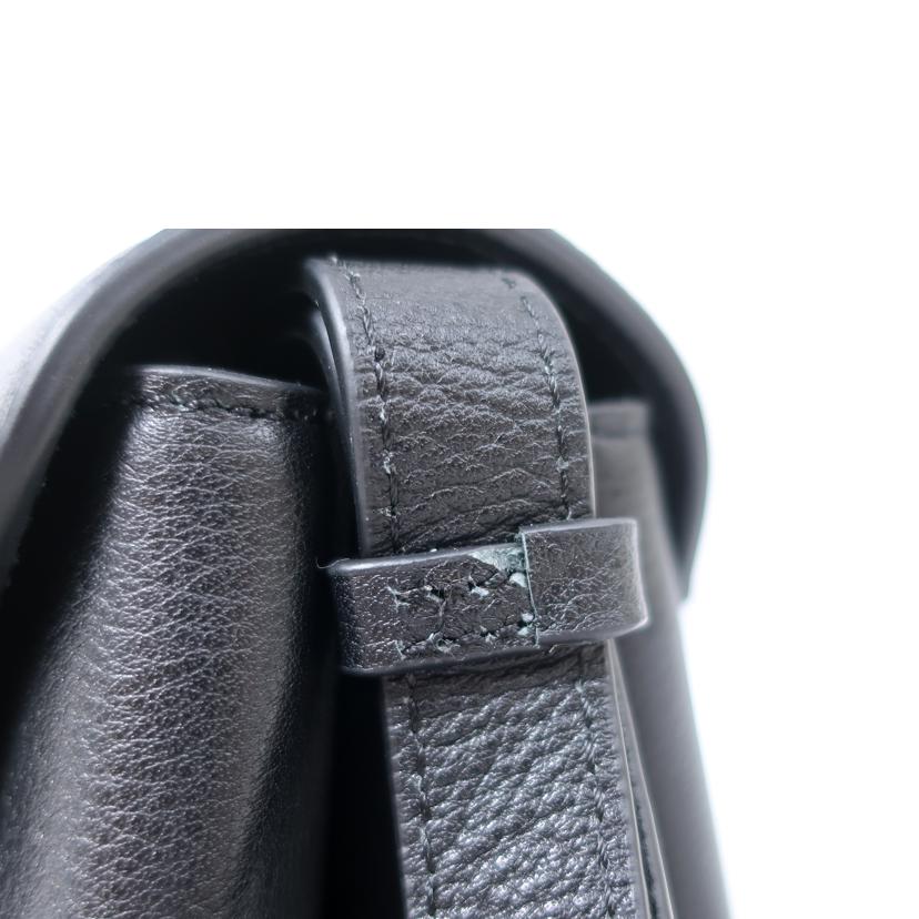 SANCIA サンシア/ミニショルダーバッグ レザー ブラック//Aランク/65