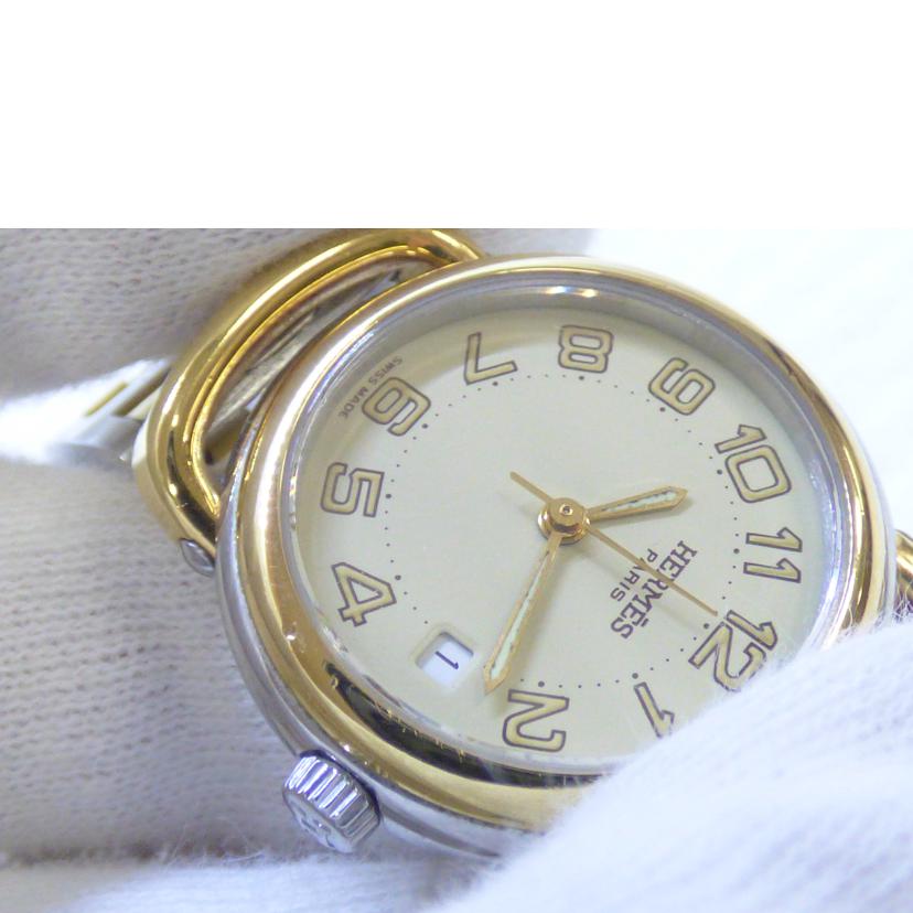 HERMES エルメス/プルマン デイト/クォーツ/PU2.240//103****/Bランク/64