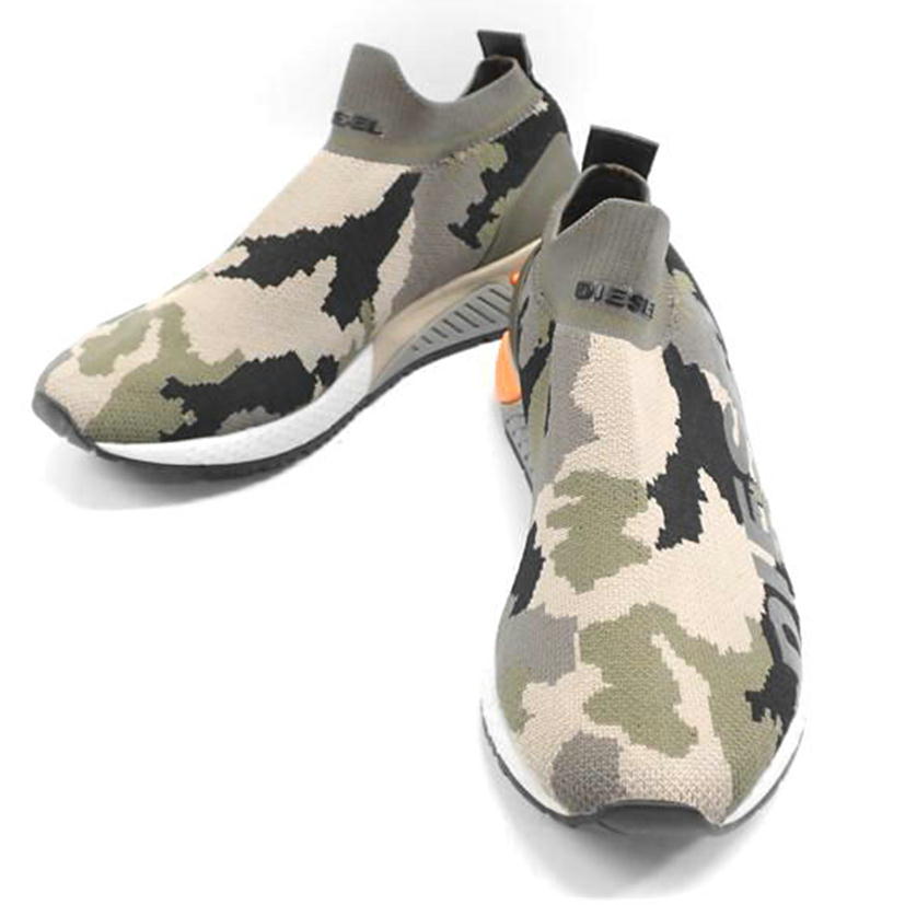 DIESEL ディーゼル/カモフラインスパイア ソックススニーカー/93243//26.5cm/Bランク/62