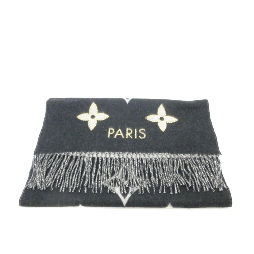 LV ルイヴィトン/カシミヤマフラー/エシャルプ・レイキャビック スタッディ/M71588//LP1***/Aランク/88