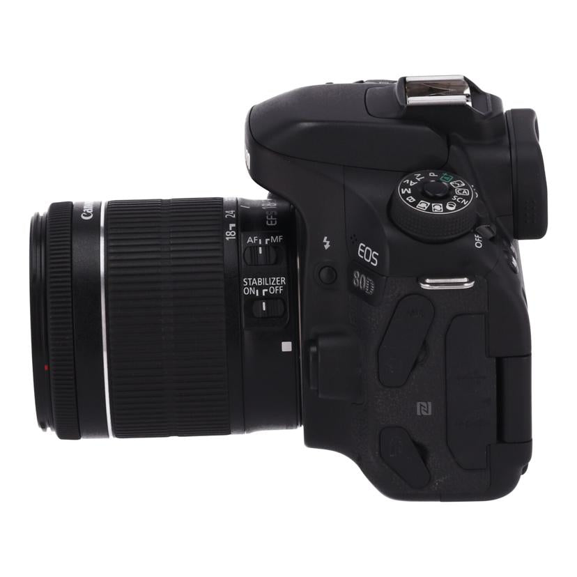 Canon キヤノン /デジタル一眼 レンズキット/EOS 80D 18-55mmレンズキット//081021003987/Bランク/21