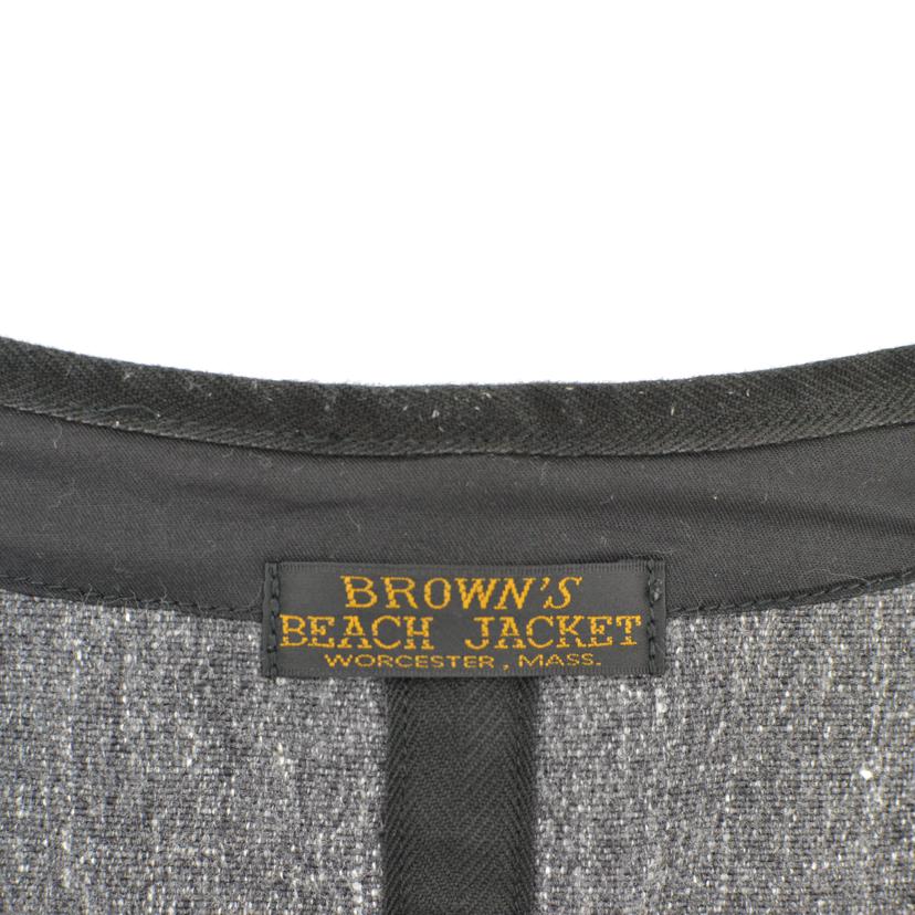 BROWN'S BEACH JACKET ブラウンズビーチジャケット/スプリングベスト/BBJ-018//サイズ:42/Bランク/75