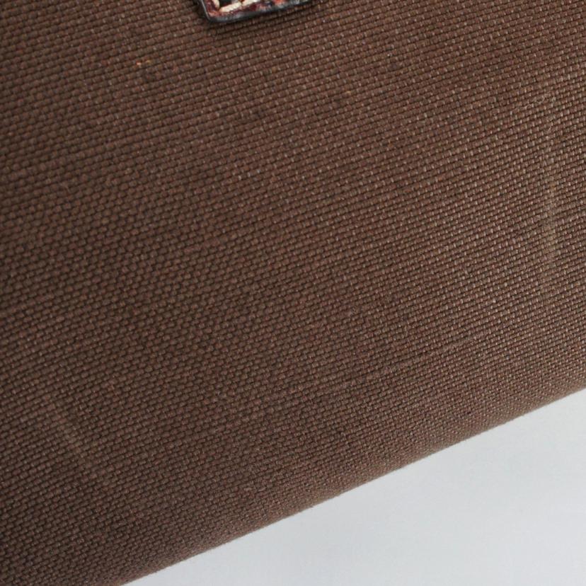 CELINE セリーヌ/マカダムチャームハンドバッグ/ブラウン//ABランク/75