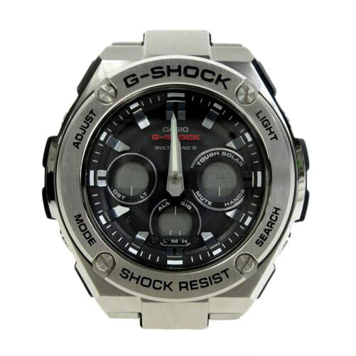 CASIO カシオ/G-SHOCK/G-STEEL/ソーラー電波/GST-W3100D-1AJF//Aランク/70