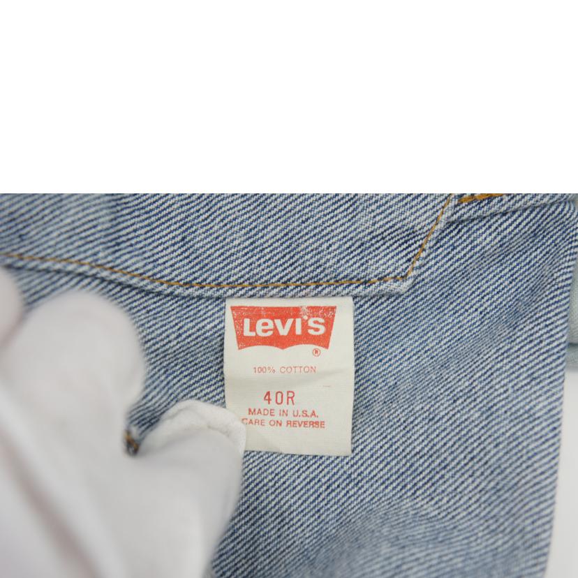 Levi's リーバイス/USA製 デニムジャケット/70506 0214//Bランク/05
