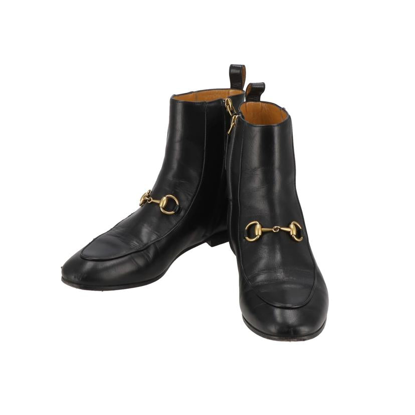 GUCCI グッチ/ホースビットレザーブーツ/496619//Bランク/94