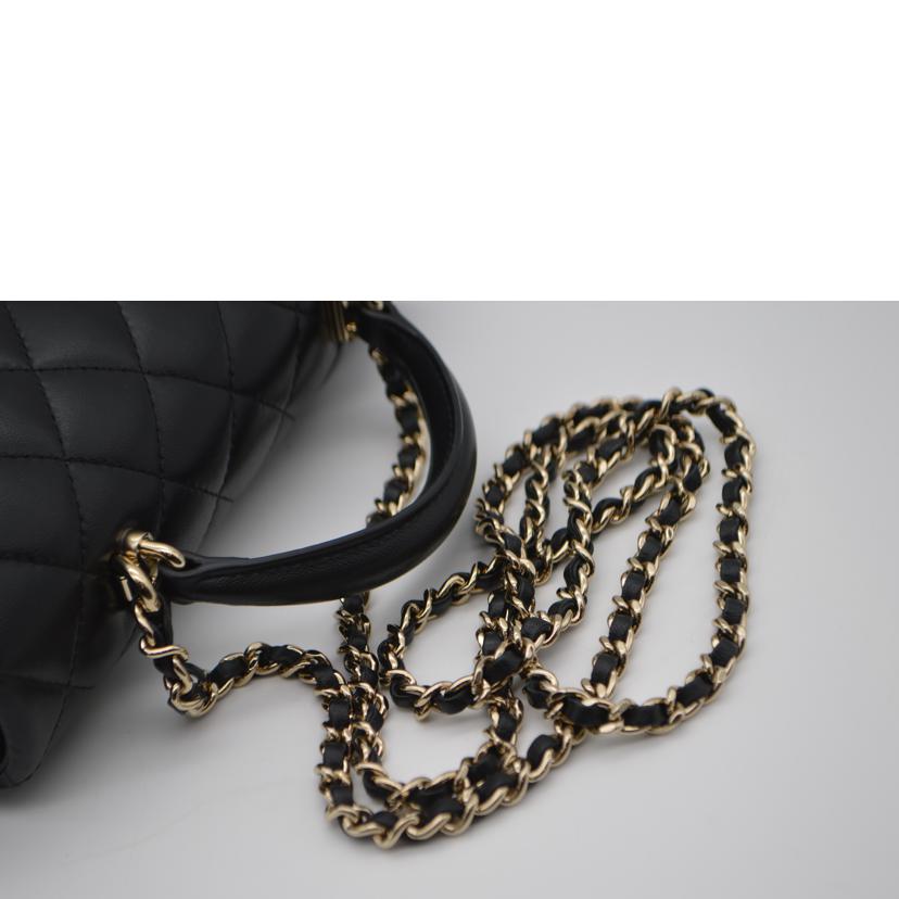 CHANEL シャネル/マトラッセラムスキンココマークトップハンド20/AS2431//K36*****/Sランク/89