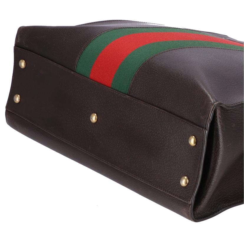 GUCCI グッチ/シェリーラインレザートート/409148//204***/ABランク/91