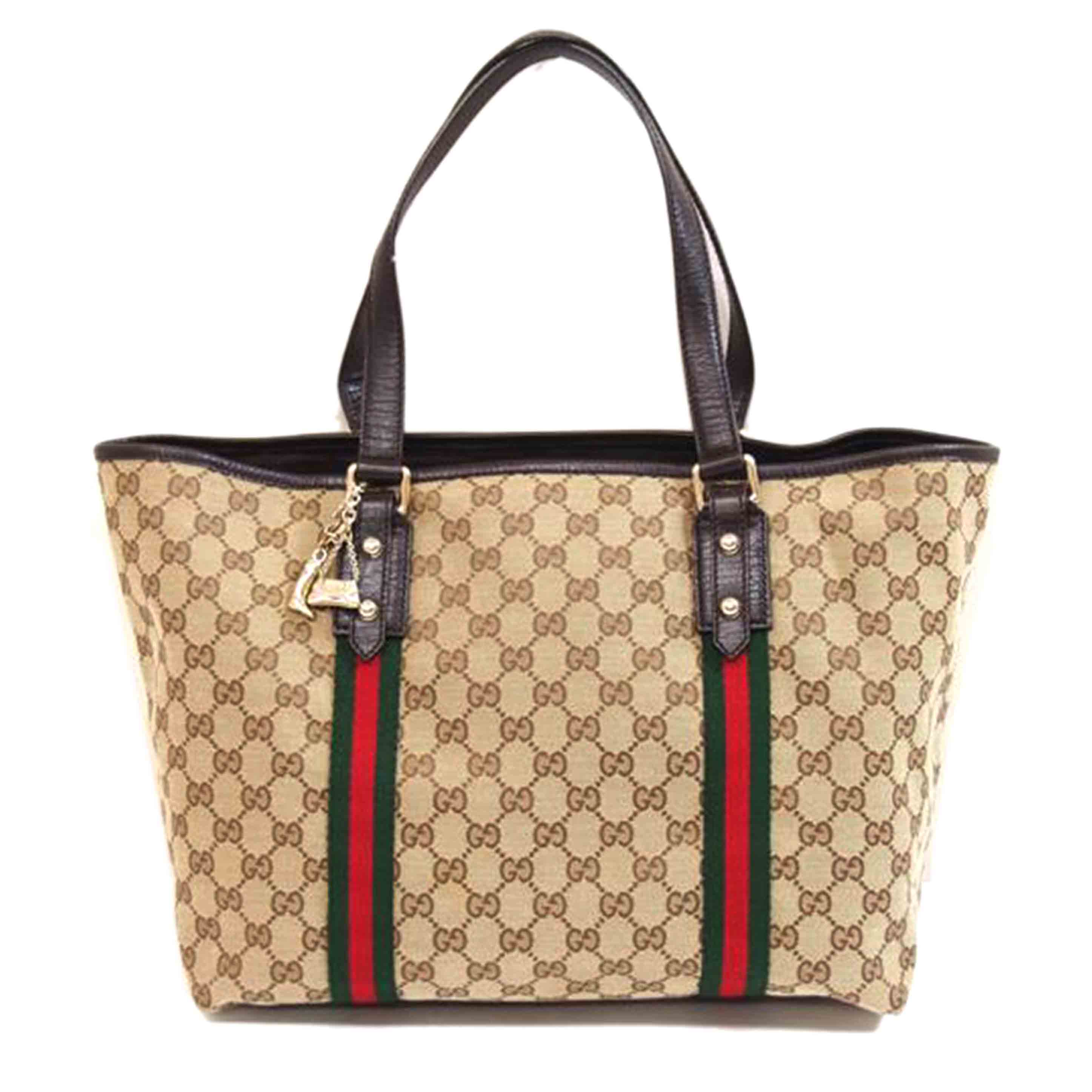 GUCCI グッチ/GGキャンバスシェリーライントート/139260//203***/ABランク/71