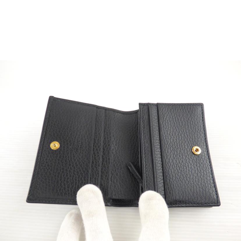 GUCCI グッチ/GGマーモントコンパクトウォレット/456126//584***/Aランク/64