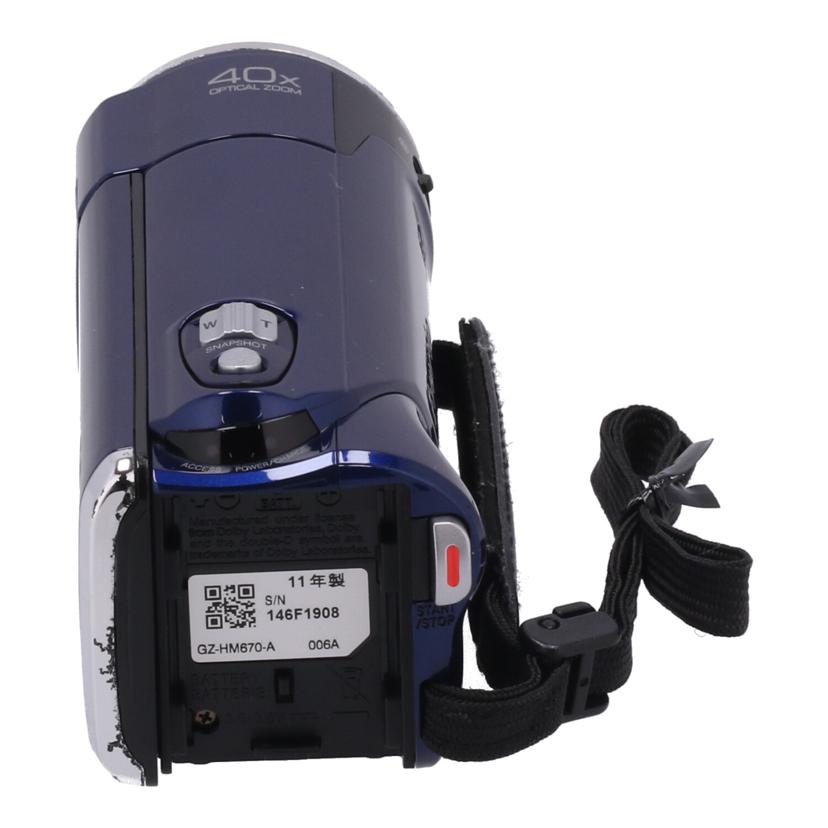 JVC Victor 日本ビクター/デジタルビデオカメラ/Everio/GZ-HM670//146F1908/Bランク/01