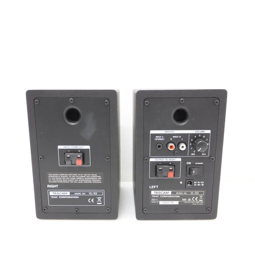 TASCAM タスカム/パワードデスクトップモニター/VL-S3/VL-S3//0X00179/ABランク/88