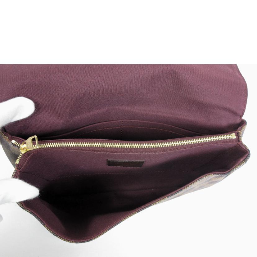 LV ルイヴィトン/ホクストンPM/ダミエ/エベヌ/N41257//SP4***/Aランク/70