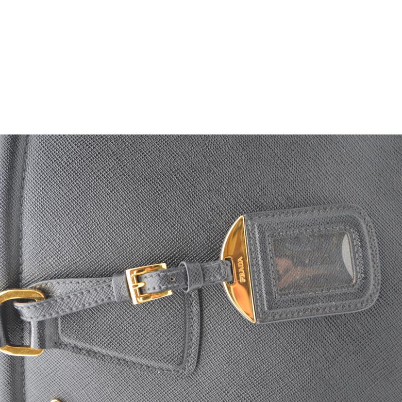 PRADA プラダ/サフィアーノルクスレザーハンド/ネロ/BN2402//103/Aランク/89