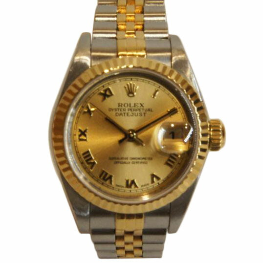 ROLEX ロレックス/レディースデイトジャストコンビ/オートマ/SSYG/Y番/79173//Y12****/ABランク/92