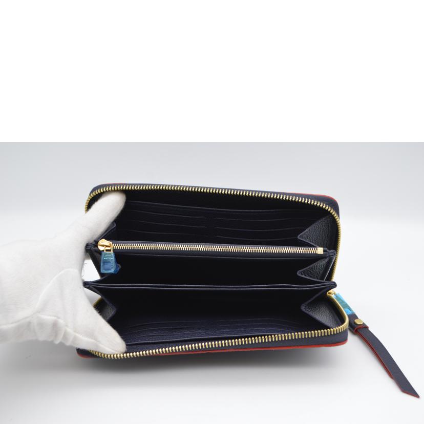 LV ルイヴィトン/ジッピー・ウオレット/アンプラント/マリーヌルージュ/M62121//RFI****/Sランク/89