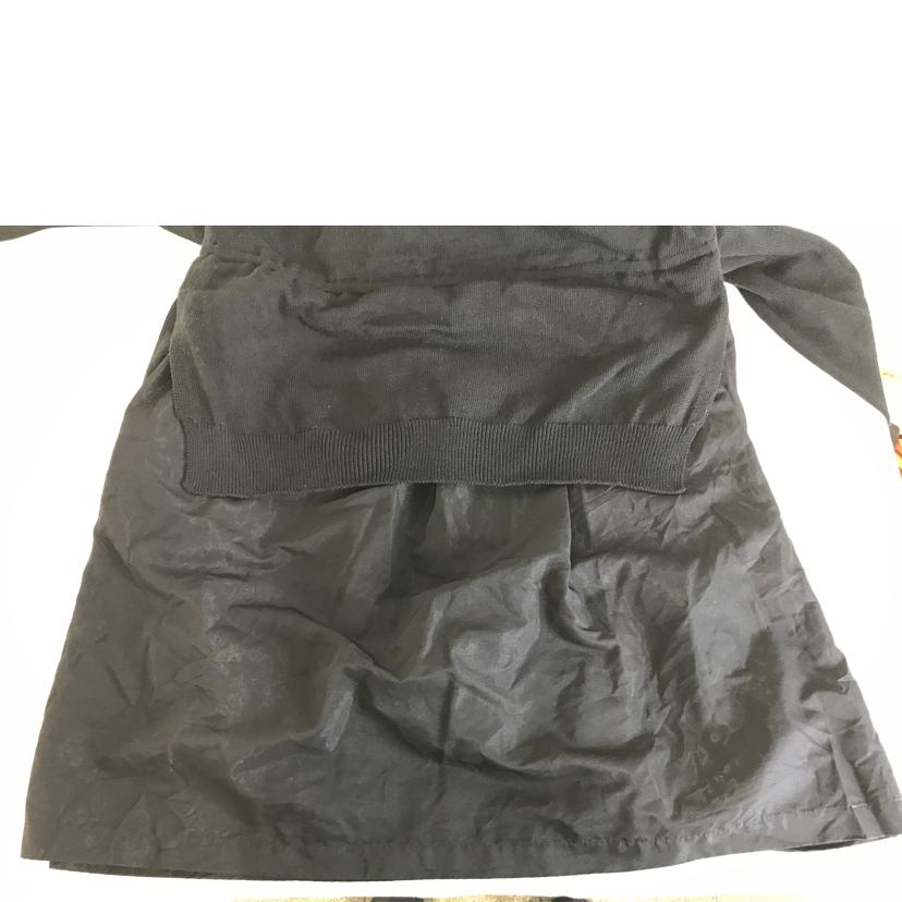 BLACK COMMEdesGARCONS ブラックコムデギャルソン/ニット切替ワンピース/1H-O003//Bランク/51