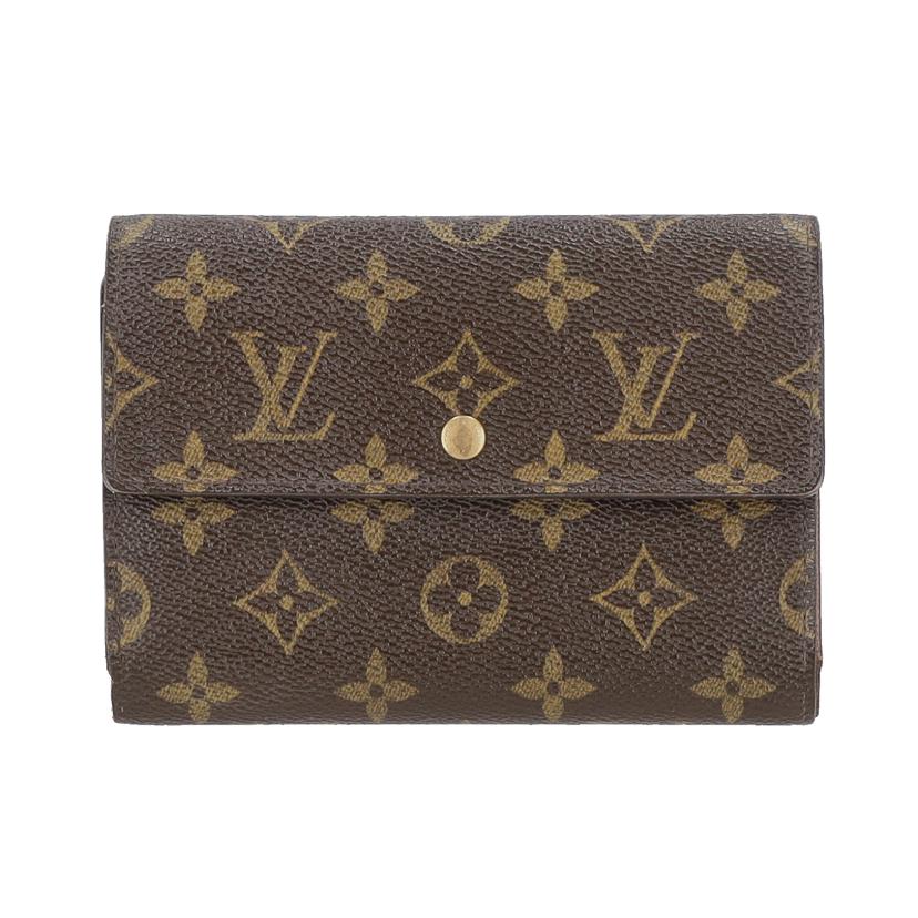 LOUIS VUITTON ルイ・ヴィトン/ポルト トレゾール・エテュイ パピエ/モノグラム/M61202//SP0***/ABランク/18