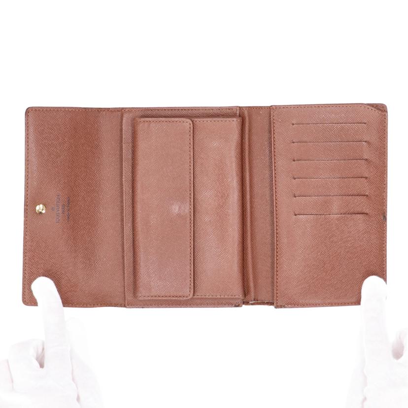 LOUIS VUITTON ルイ・ヴィトン/ポルト トレゾール・エテュイ パピエ/モノグラム/M61202//SP0***/ABランク/18