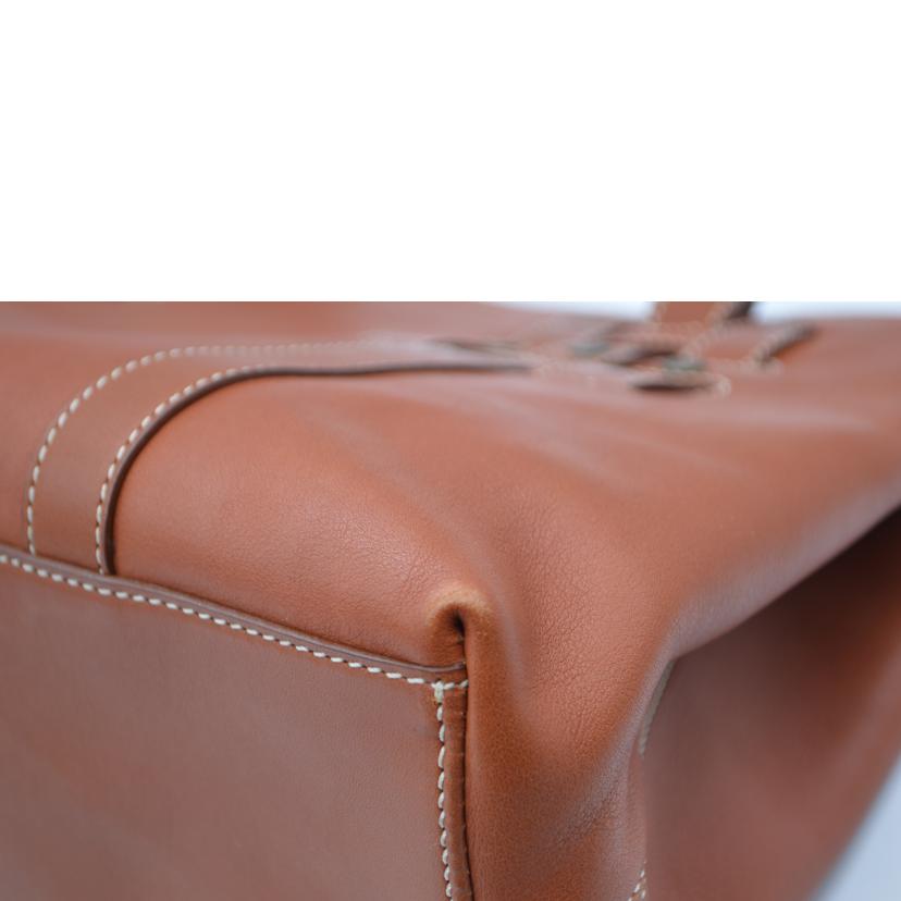 CELINE セリーヌ/ブラゾンレザートート/ブラウン//CE0****/Bランク/89