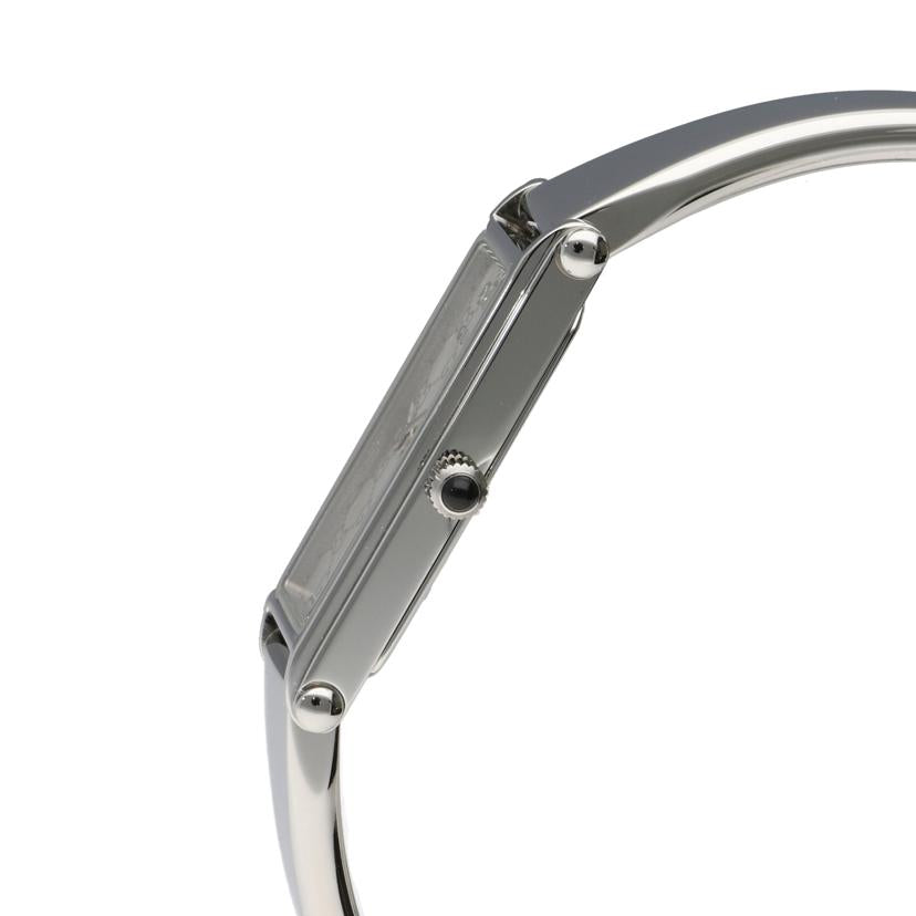 GUCCI グッチ/スクエアバングルウォッチ・GGシルバー/クオーツ/1500L//143*****/Aランク/20