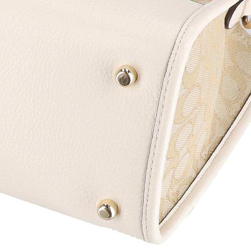 COACH コーチ/デンプシーキャリーオールシグネチャージャガードストライプ/白/CQ877//M23**/Aランク/75