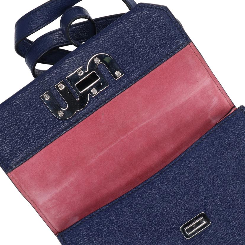 miu miu ミュウミュウ/ミュウロゴマドラスショルダーバッグ/5BH087//117/ABランク/77