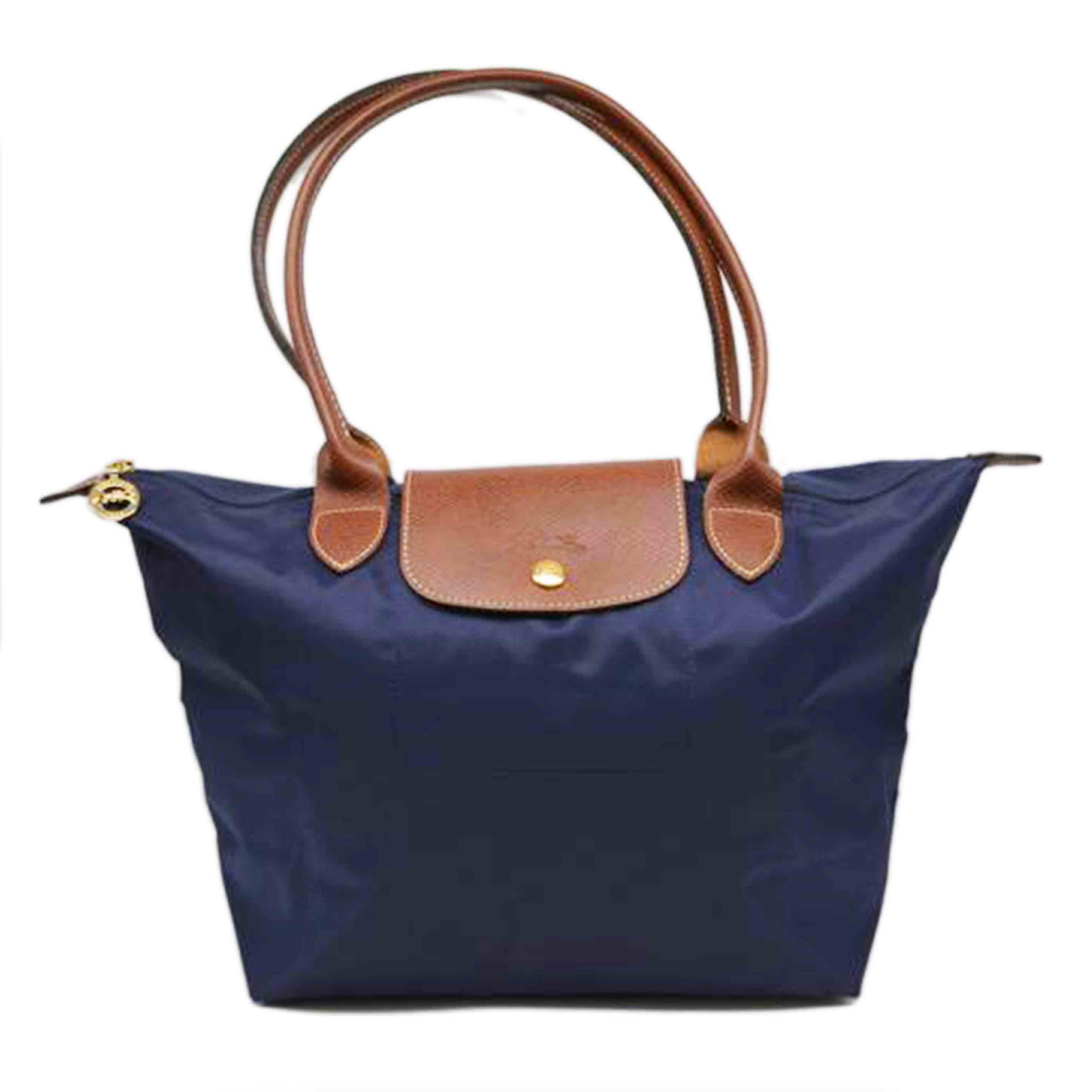 LONG CHAMP ロンシャン/ル・プリアージュS/ネイビー/2605-089-P68//Aランク/89