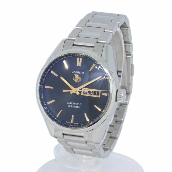 TAG Heuer タグホイヤー/カレラ デイデイト/ キャリバー5/黒文字盤/WAR201C-1//RHQ****/Aランク/64