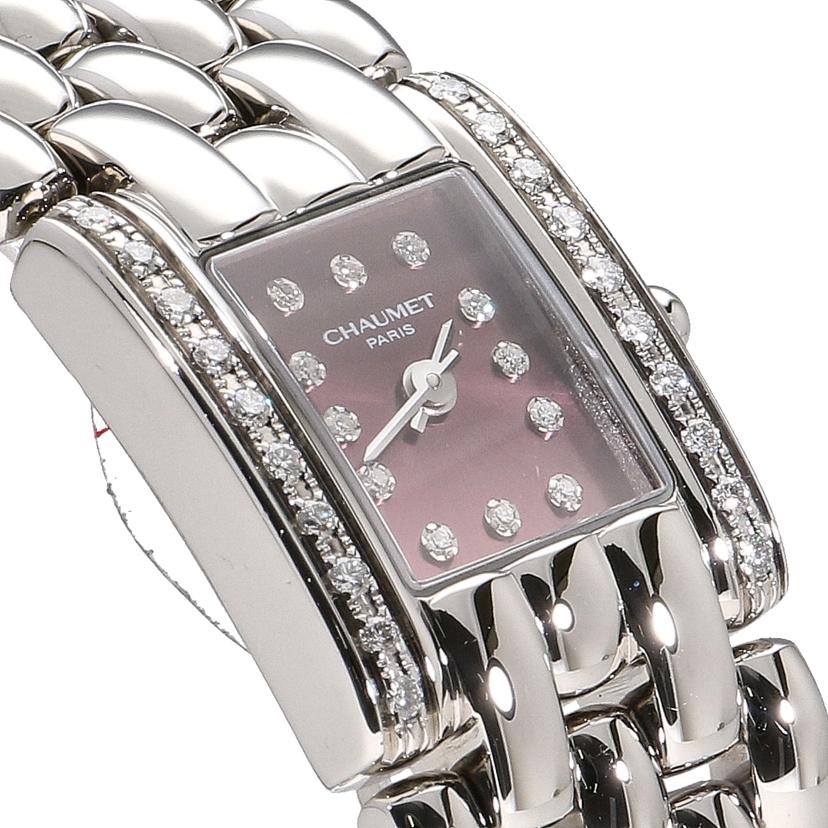 CHAUMET ショーメ/ケイシス12Pダイヤ/ダイヤベゼル/レディース/クオーツ//166**/Aランク/75