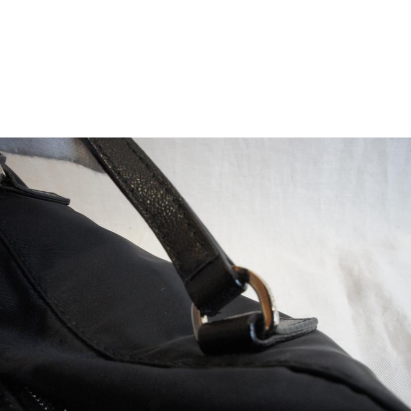 PRADA プラダ/EVENING TRIANGL ビジューナイロンミニハンド/BN1145//31/Aランク/92