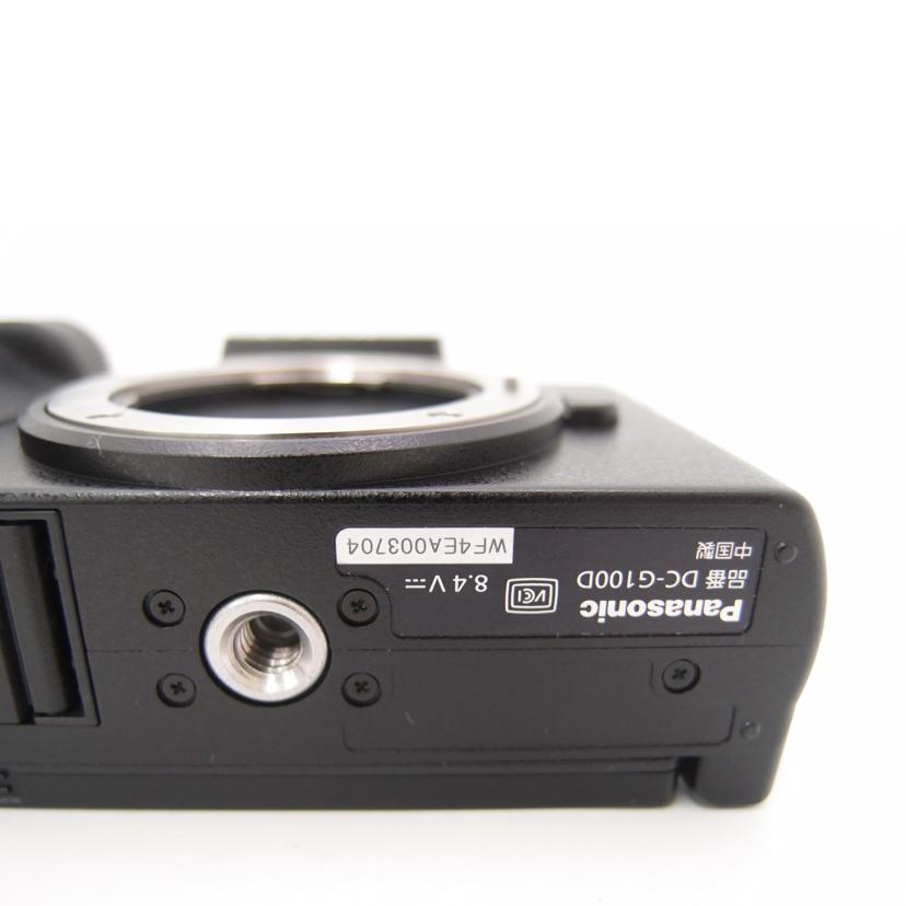 Panasonic パナソニック/ミラーレス一眼カメラ トライポッドグリップキット/LUMIX DC-G100DV//WF4EA003704/Aランク/69