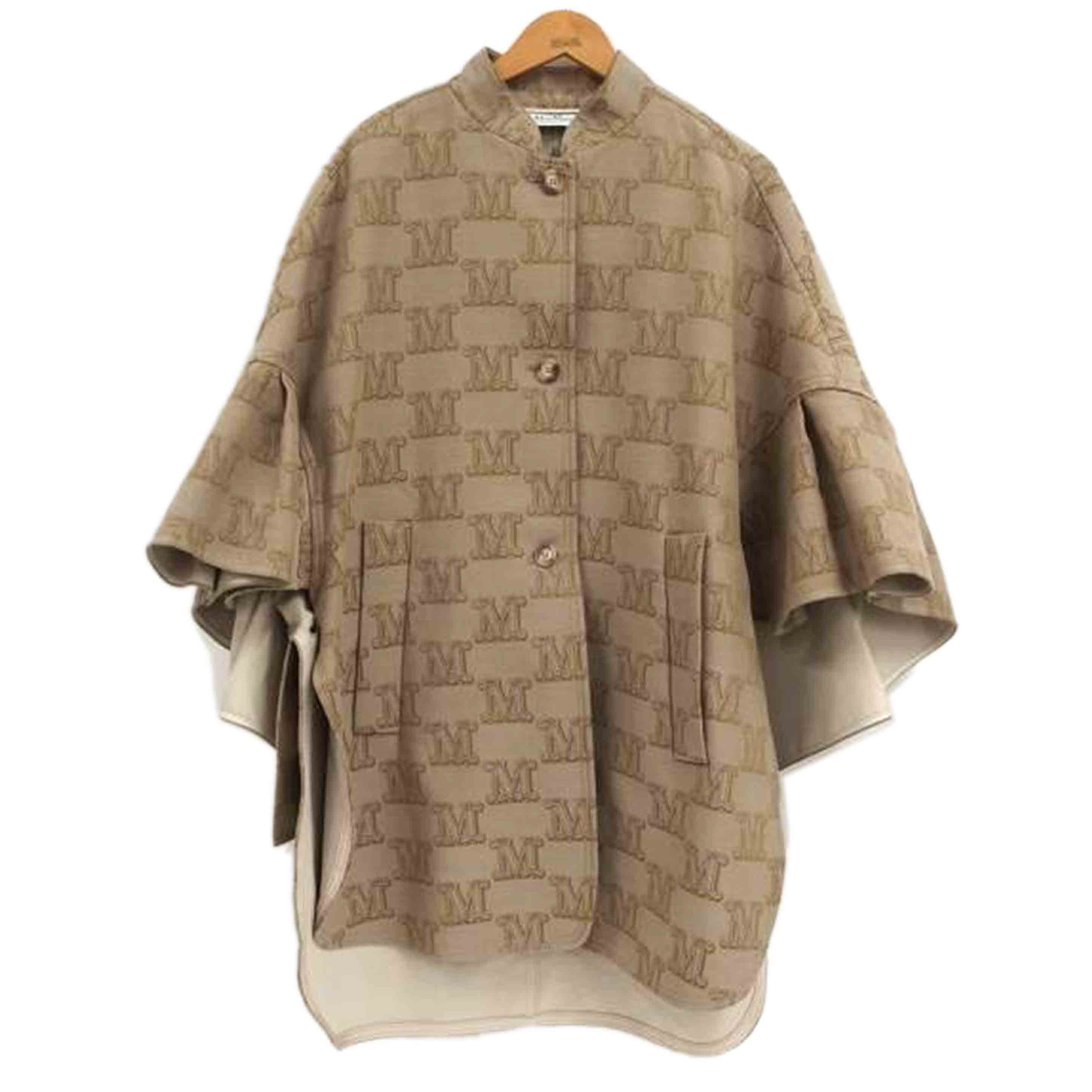 MaxMara マックスマーラー/MaxMara ロゴポンチョ//ABランク/82