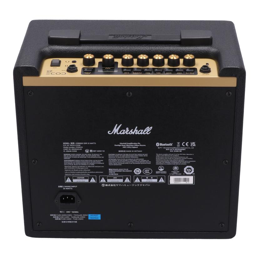 Marshall マーシャル/ギターアンプ/CODE25//U0203EF67J/Aランク/77