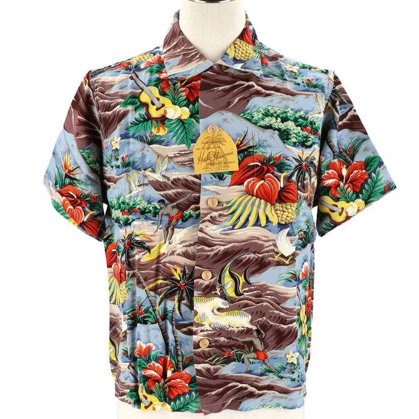 TOYO ENTERPRISE 東洋エンタープライズ/SunSurf レーヨンアロハシャツ/ハレハワイ/SS35842//138/Sランク/19