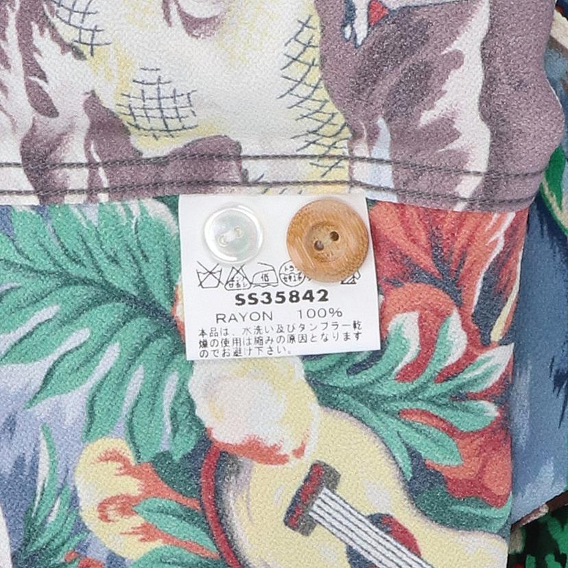 TOYO ENTERPRISE 東洋エンタープライズ/SunSurf レーヨンアロハシャツ/ハレハワイ/SS35842//138/Sランク/19