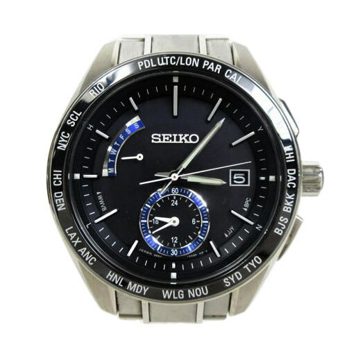 SEIKO セイコー/ブライツ ワールドタイムソーラー/SAGA179//640***/Aランク/70