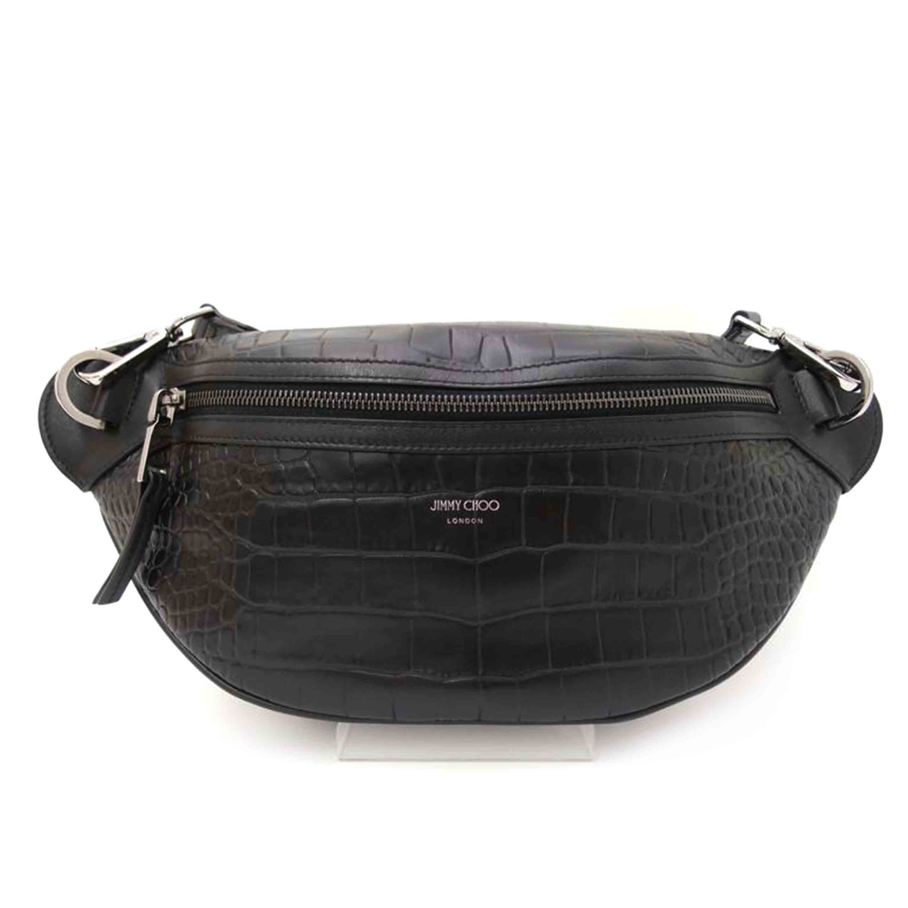 JIMMY CHOO ジミーチュウ/YORKCCLボディバック/ブラック//5ZB***/SAランク/69