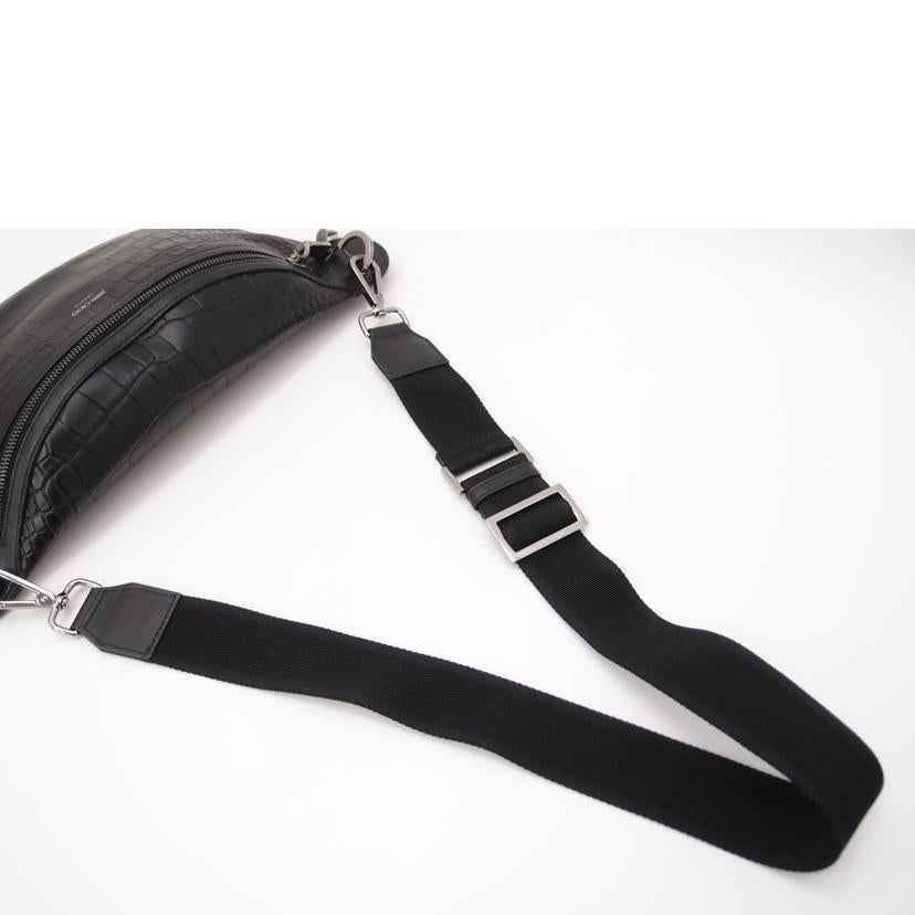 JIMMY CHOO ジミーチュウ/YORKCCLボディバック/ブラック//5ZB***/SAランク/69