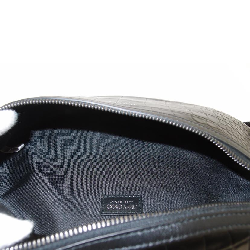 JIMMY CHOO ジミーチュウ/YORKCCLボディバック/ブラック//5ZB***/SAランク/69