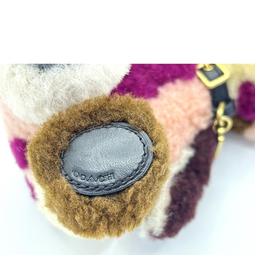 COACH コーチ/COACH/ベアバックチャーム/マルチカラー//ABランク/75