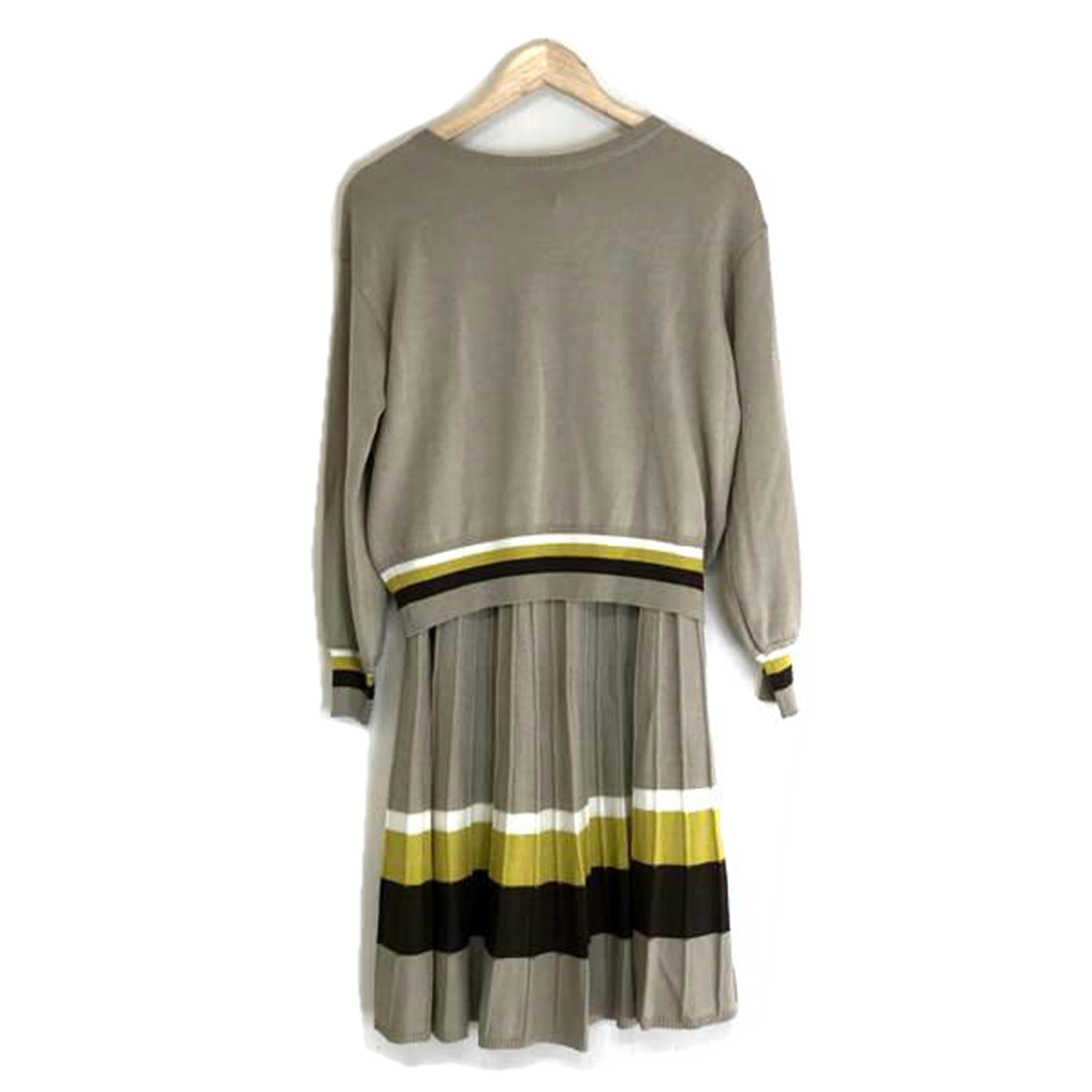 BLUE LABEL CRESTBRIDGE クレストブリッジ/ニットセットアップ スカート/55J85-487-40//Bランク/51