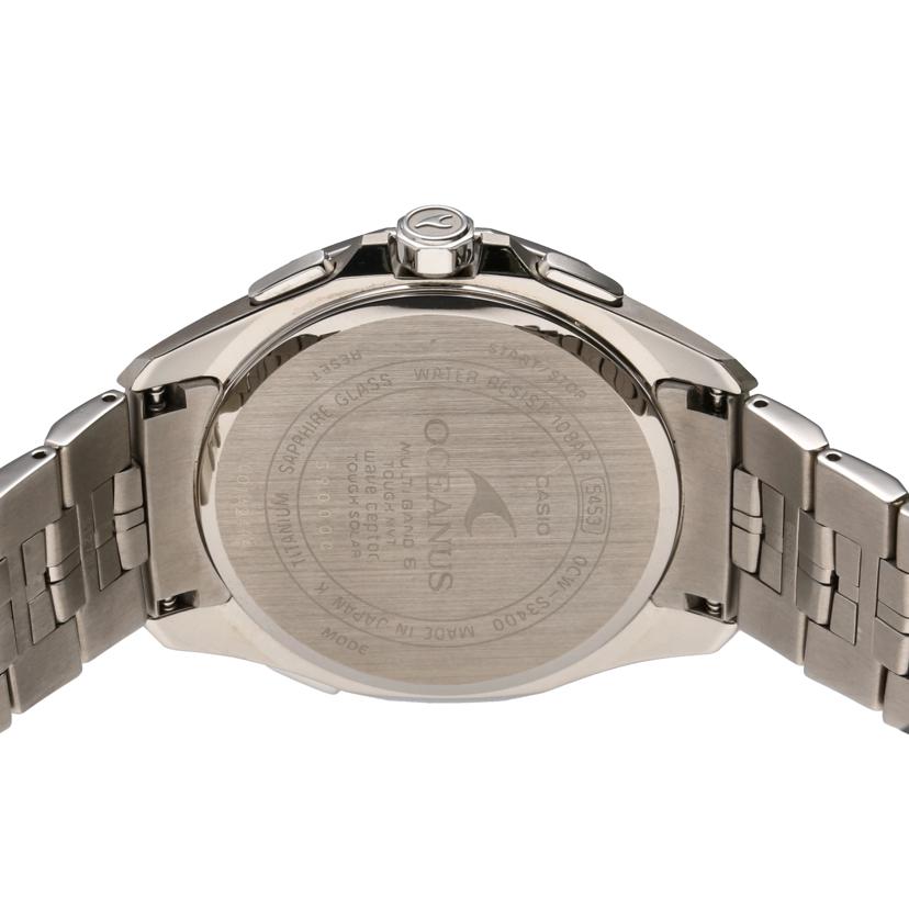 CASIO カシオ/オシアナス・マンタ/メンズ/電波ソーラー/OCW-S3400-1AJF//001*****/SAランク/94