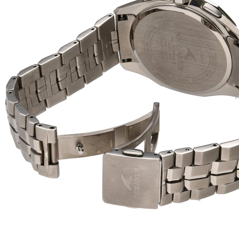 CASIO カシオ/オシアナス・マンタ/メンズ/電波ソーラー/OCW-S3400-1AJF//001*****/SAランク/94