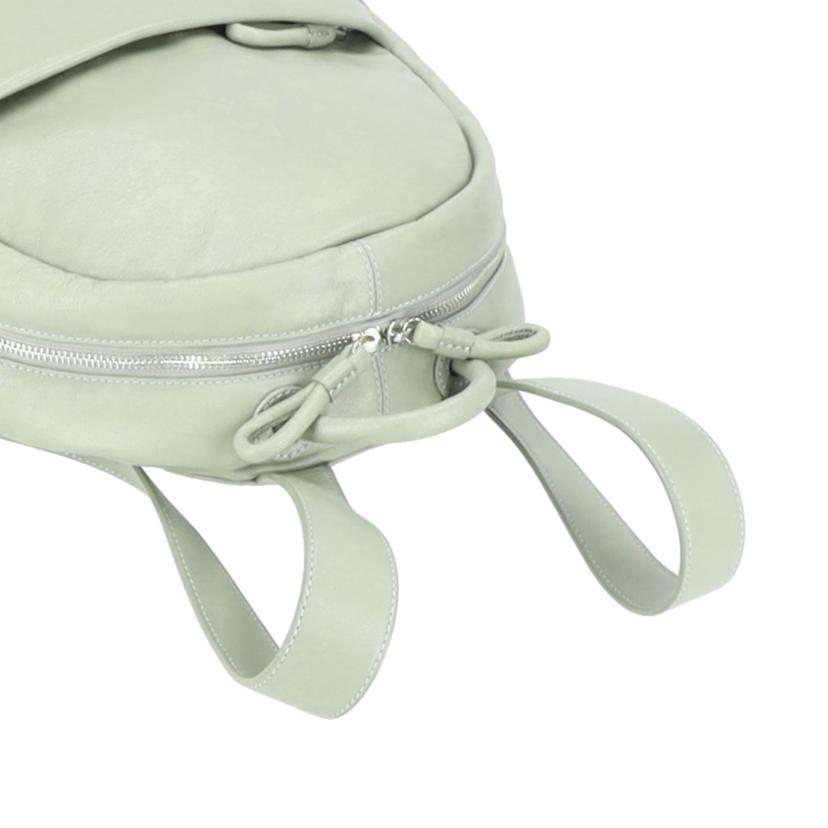 MOTHERHOUSE マザーハウス/レザーリュック/グリーン//Aランク/18