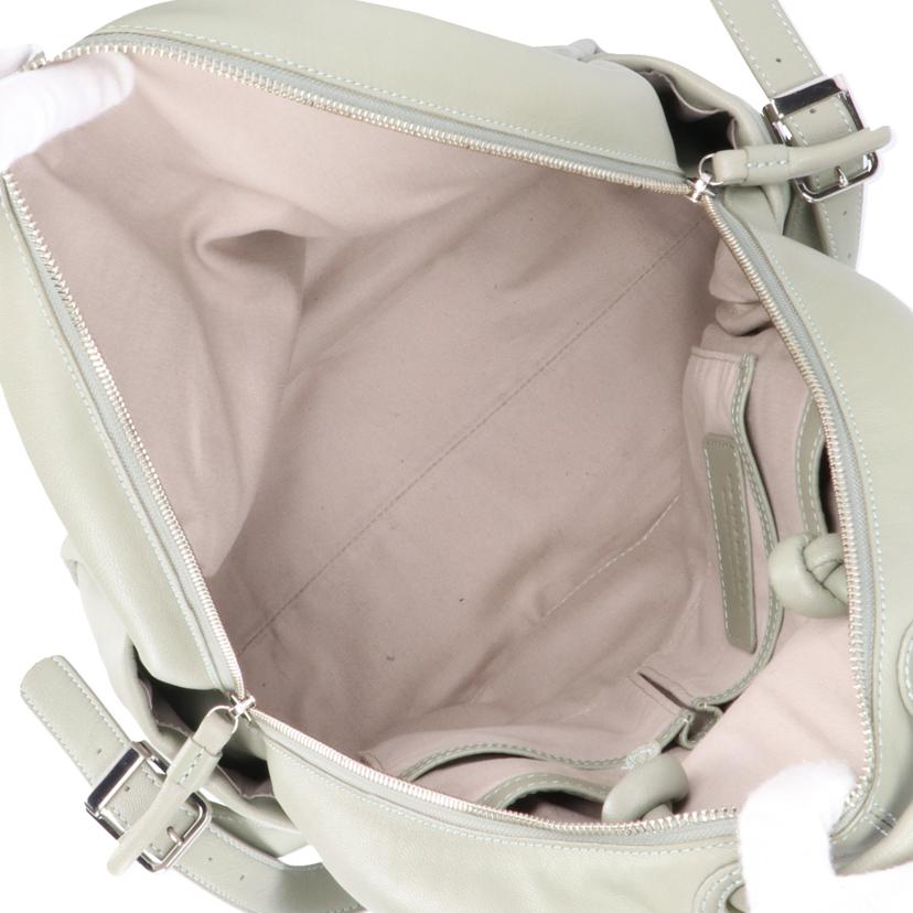 MOTHERHOUSE マザーハウス/レザーリュック/グリーン//Aランク/18