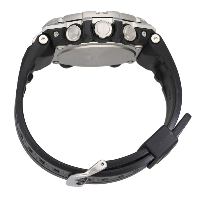 CASIO カシオ/G-SHOCK/G-STEEL/アナログ/ソーラーのみ/Bluetooth搭載/GST-B100-1AJF//003*****/Aランク/77