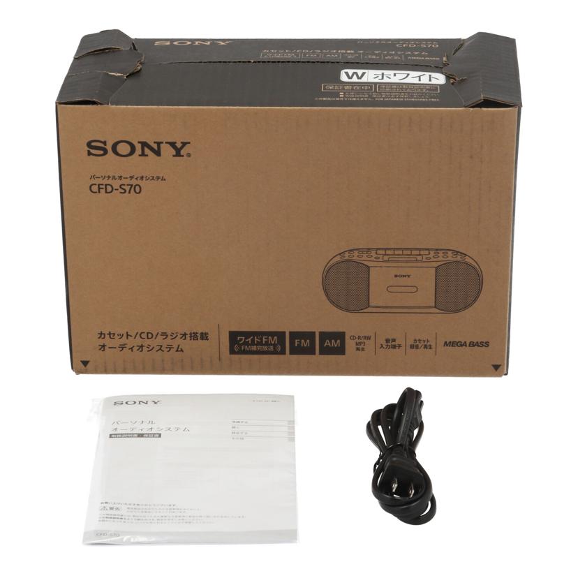 SONY ソニー /CDラジオ/CFD-S70//S0123212466/Bランク/62