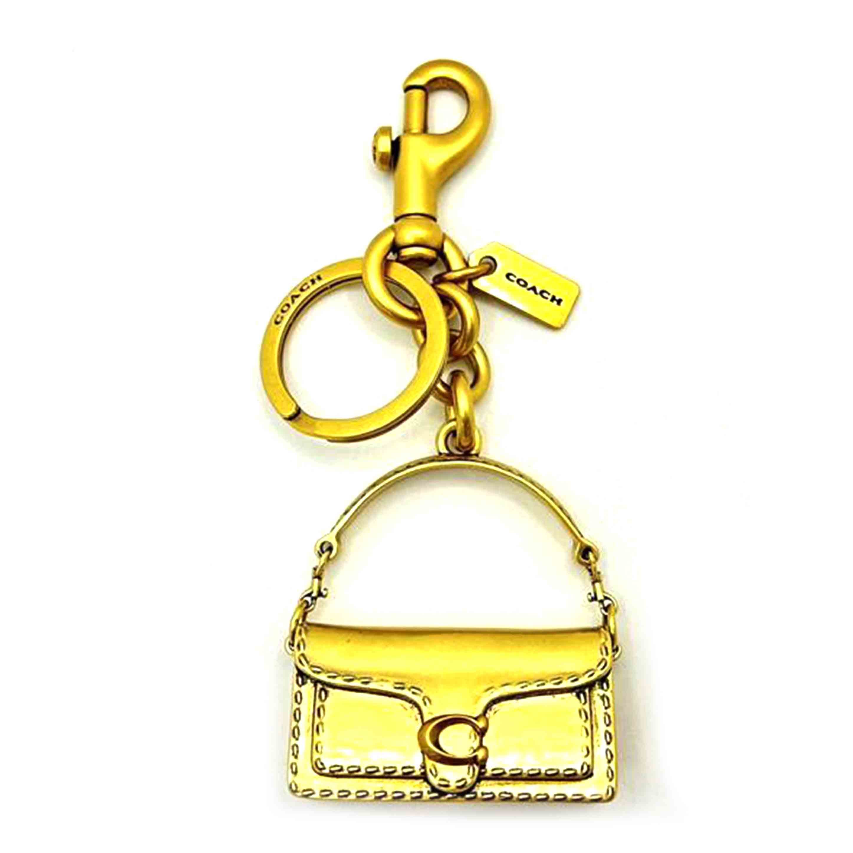 COACH コーチ/COACH/ダビーバックチャーム/ゴールド/CS246//Aランク/75